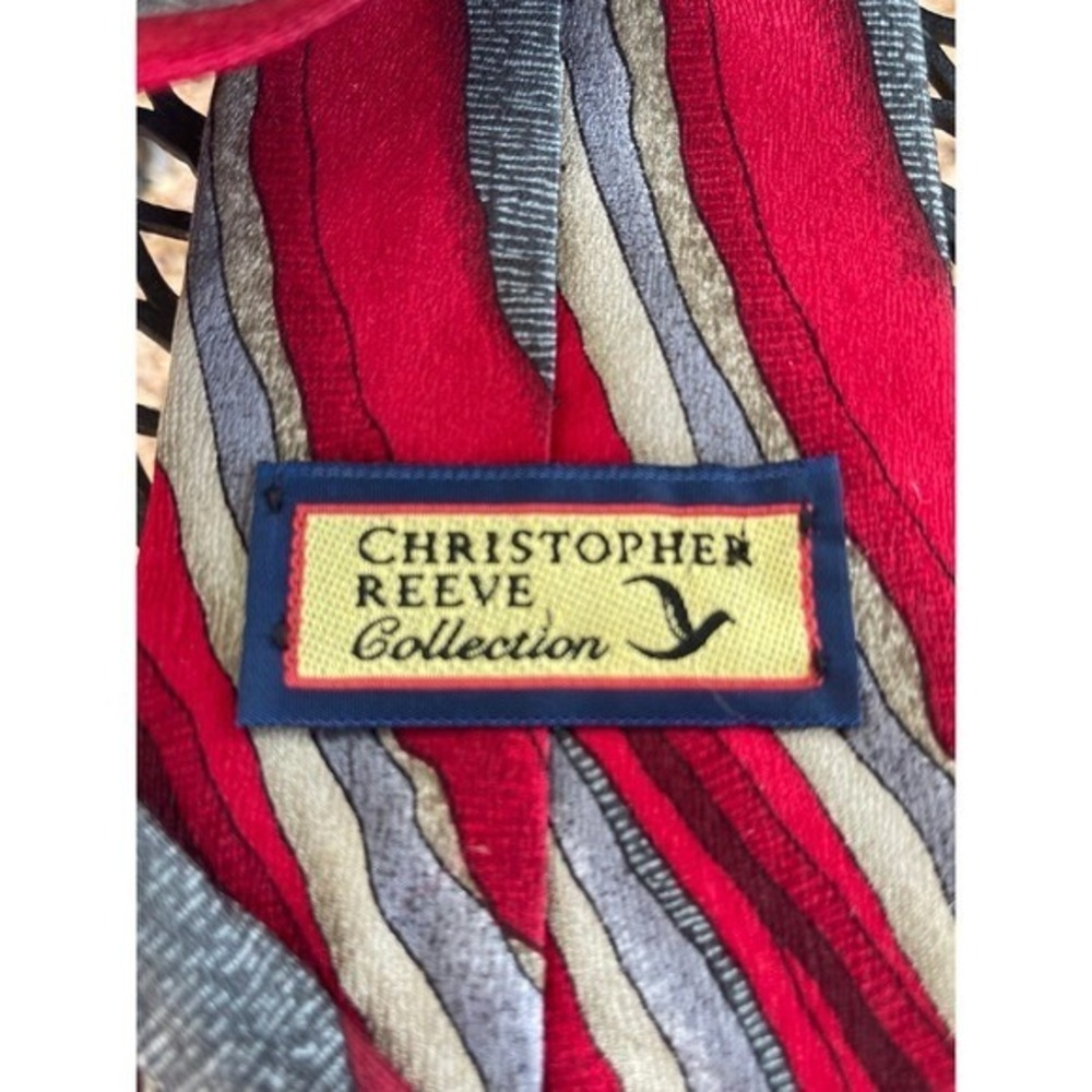 Christopher Reeve Silk Tie - Picture 2 of 4